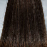 Behair professional Bulk hair "Premium" 24" (60cm) Natural Straight Light Brown #4 - 25g hair extensions