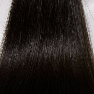 Behair professional Keratin Tip "Premium" 20" (50cm) Natural Straight Natural Black #1B - 25g (1g each pcs) hair extensions