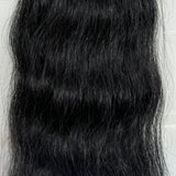 Behair professional Keratin Tip "Premium" 24" (60cm) Natural Wave Jet Black #1 - 25g (Standard - 0.7g each pcs) hair extensions