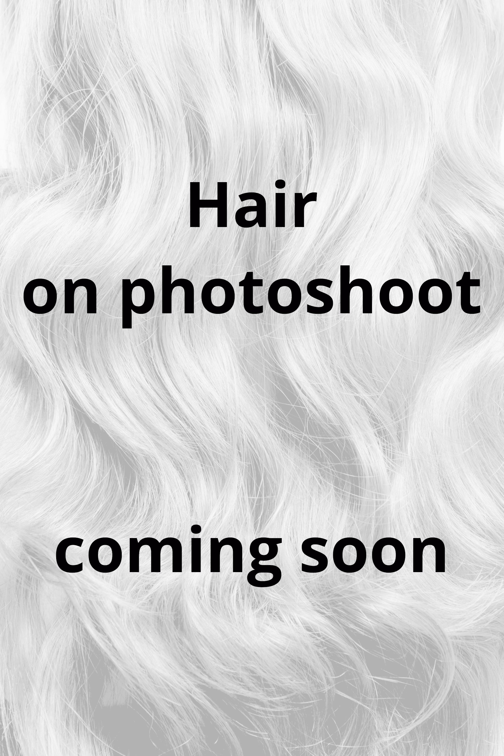 Behair professional Bulk hair "Premium" 28" (70cm) Natural Wave Ice Blond #000 - 25g hair extensions